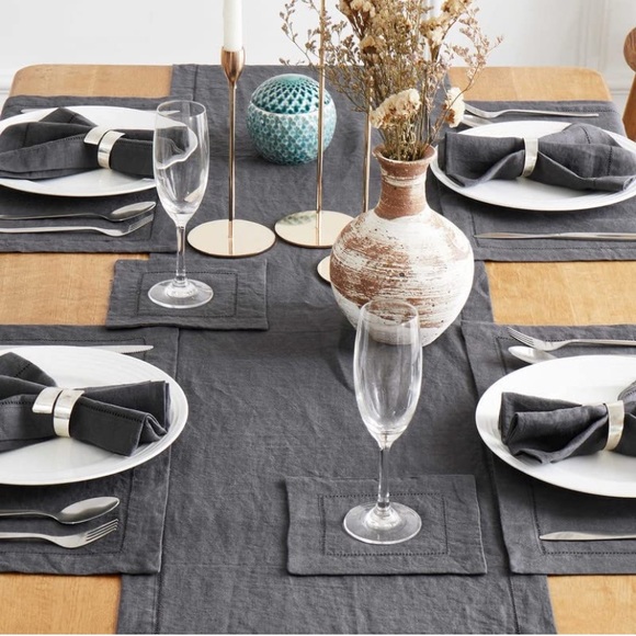 Home Linen Table Runner - Picture 3 of 7